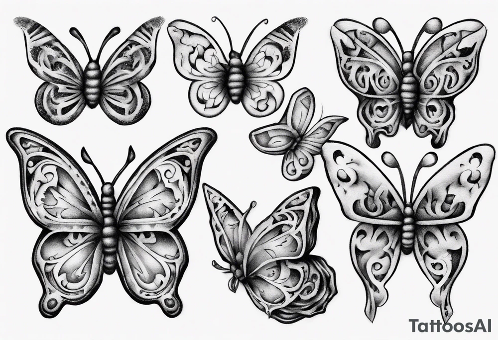 Heart butterflies
Layla Jones
4-ever and always tattoo idea