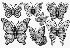 Heart butterflies
Layla Jones
4-ever and always tattoo idea