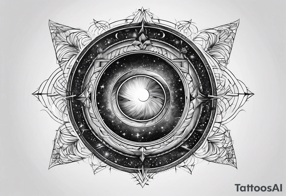 Wormhole tattoo idea