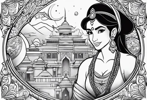 aladdin tattoo idea