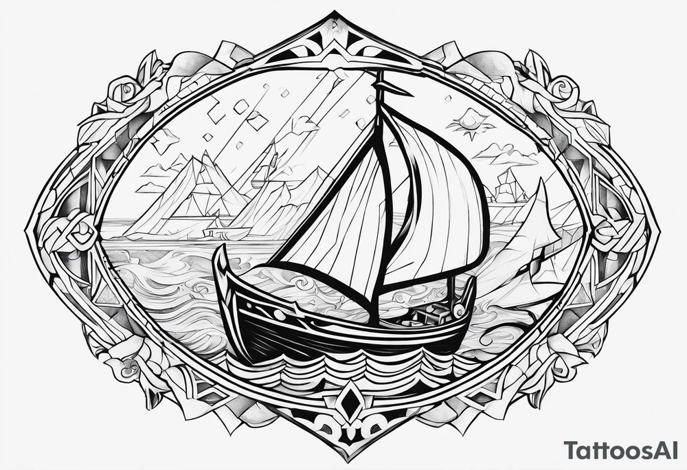 zelda wind waker tattoo idea