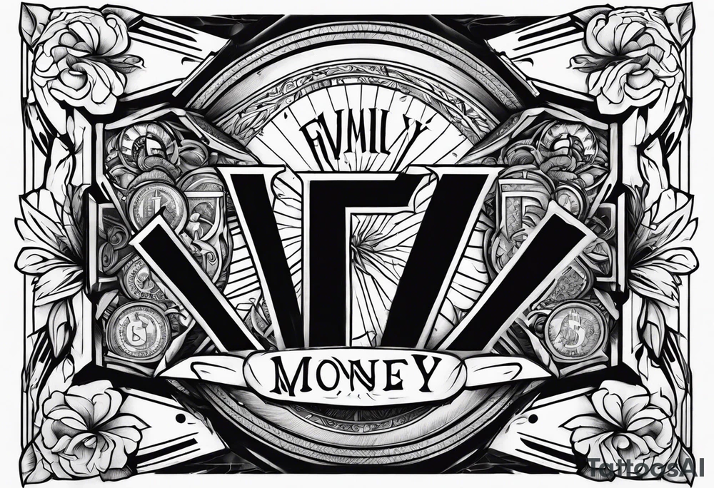 money family time tattoo idea