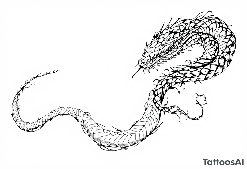 snakes tattoo idea