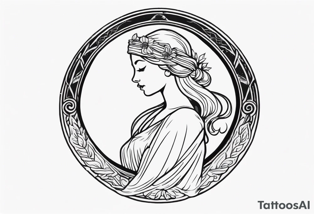 virgo tattoo idea