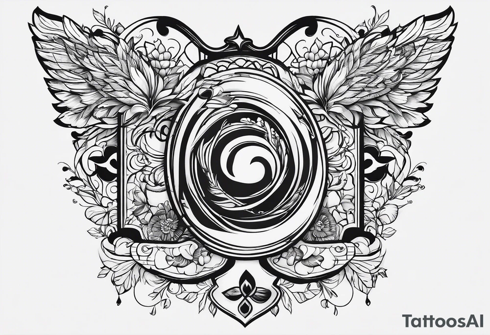 life is about love tattoo idea
