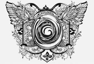 life is about love tattoo idea