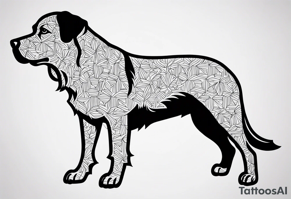 Rottwieller tattoo idea