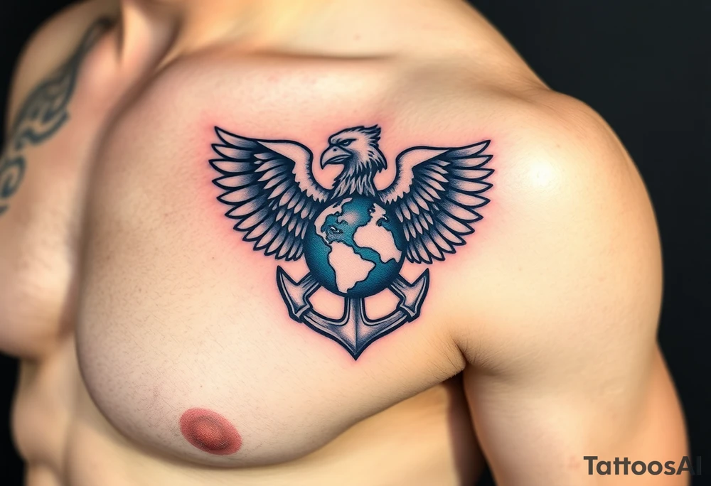 Combat marine veteran eagle globe and anchor
Operation Iraqi freedom
Dog tags tattoo idea