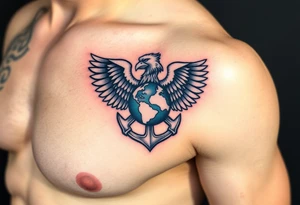 Combat marine veteran eagle globe and anchor
Operation Iraqi freedom
Dog tags tattoo idea