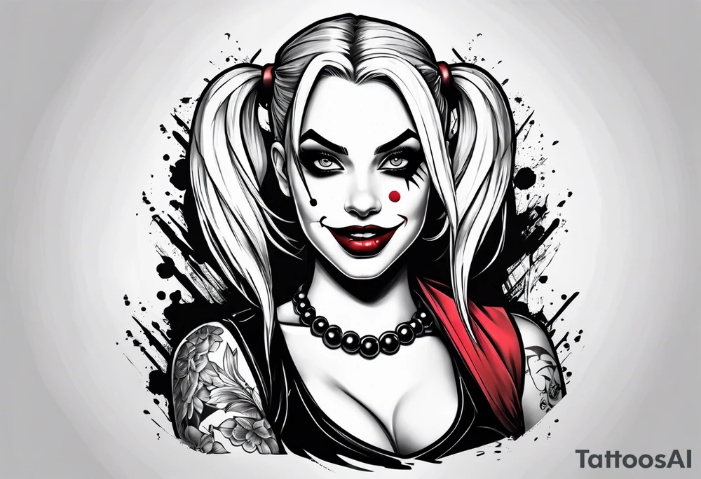 Harley Quinn tattoo idea