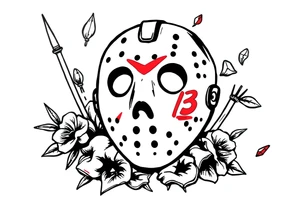 Friday the 13th tattoo idea