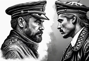 10 men, friends for 35 years. More family then friends. tattoo idea