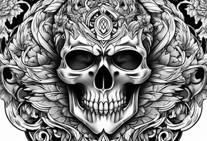 Armor for arm tattoo idea