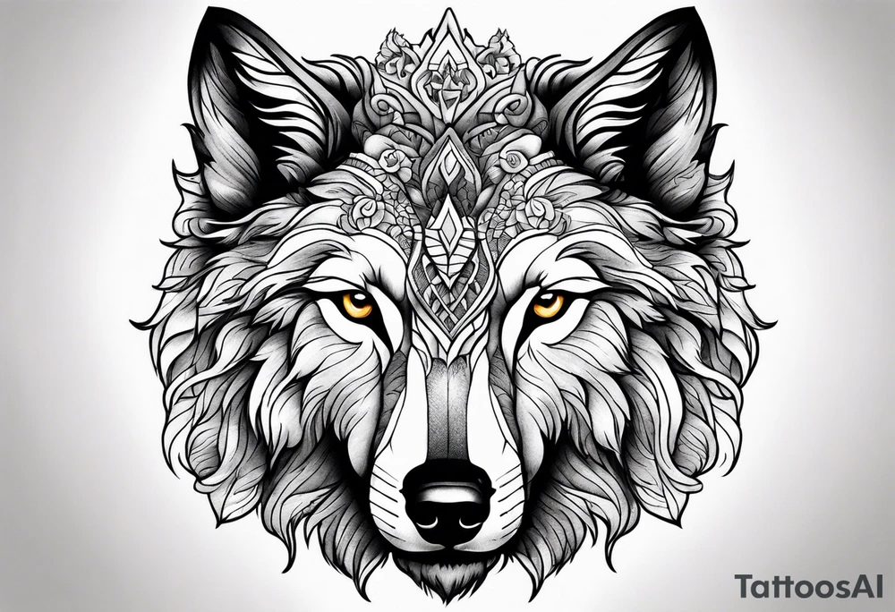 Wolf in sheep's clothing tattoo idea