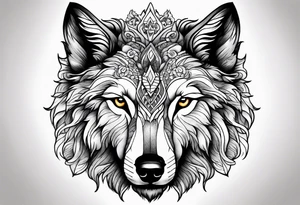 Wolf in sheep's clothing tattoo idea
