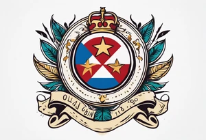 the old Cuban crest tattoo idea