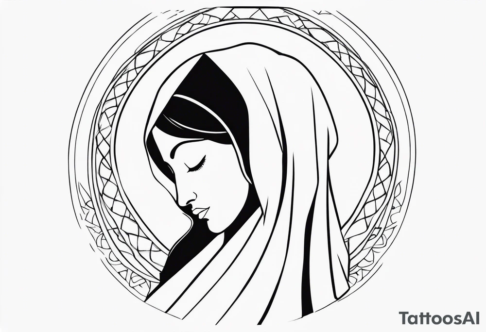 mother Mary tattoo idea