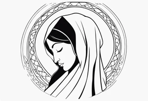 mother Mary tattoo idea