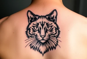 Black Cat tattoo idea