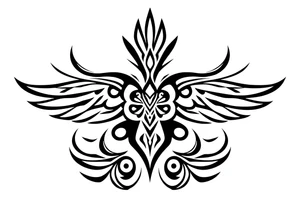 maori tattoo from the tribe of ngati kahu signifying safe travels, strength and growth tattoo idea