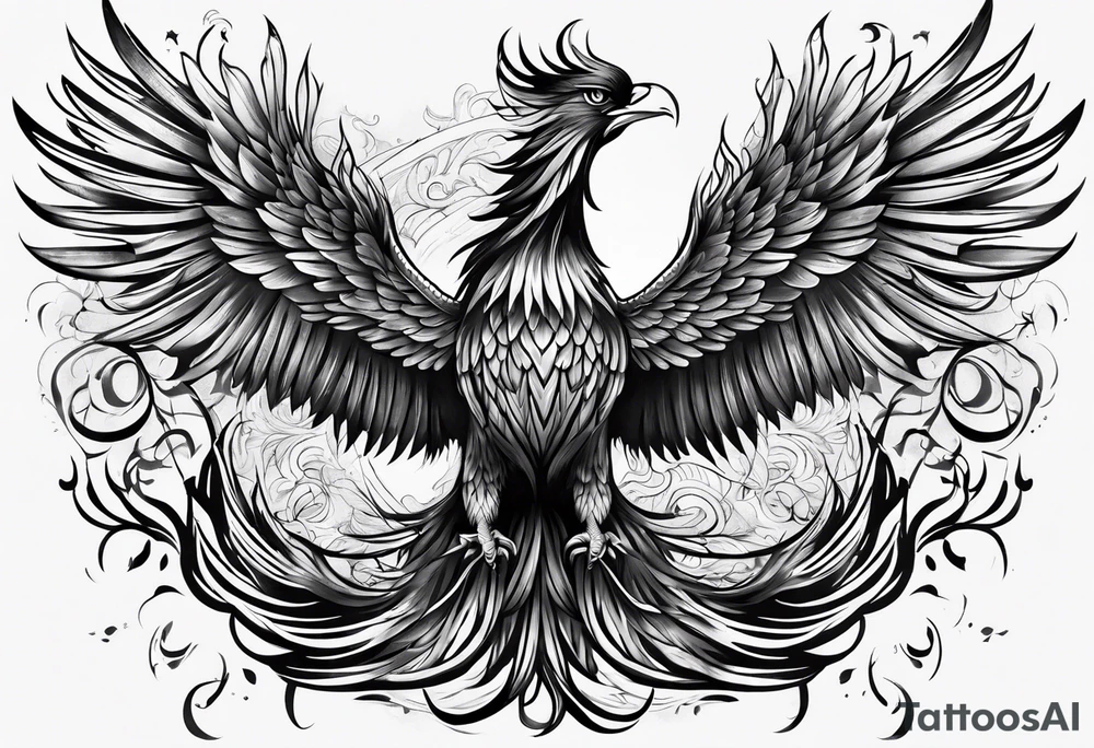 phoenix tattoo idea