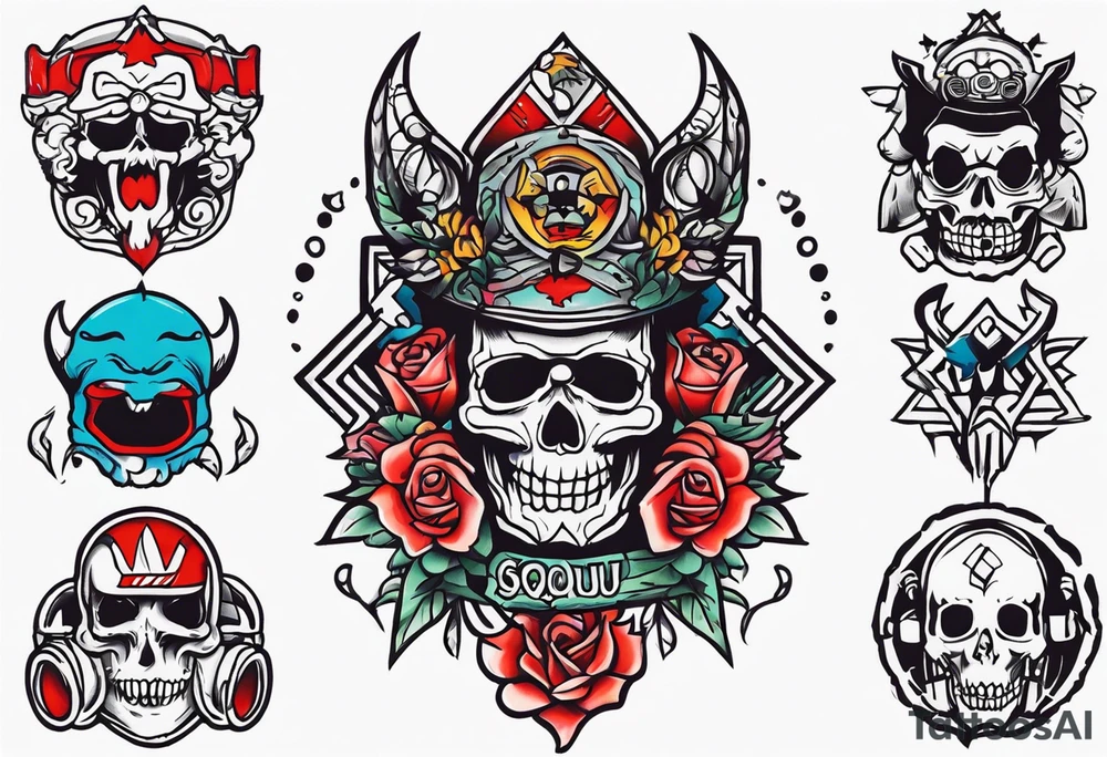 Goon squad tattoo idea