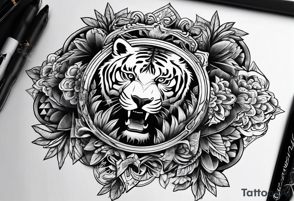 Frame tattoo idea