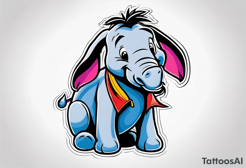 Eeyore tattoo idea