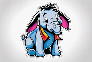 Eeyore tattoo idea