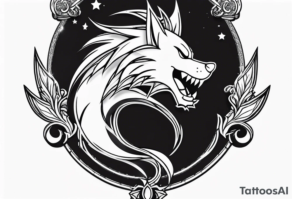 The anime show Fairy tail logo tattoo idea