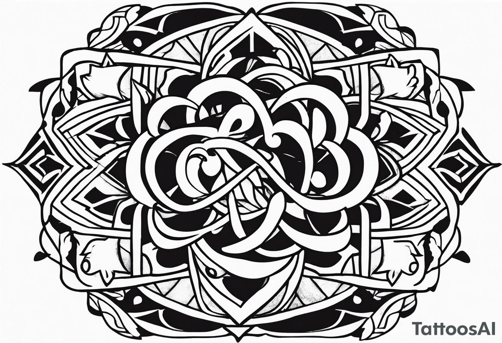 Palavra rozzy tattoo idea