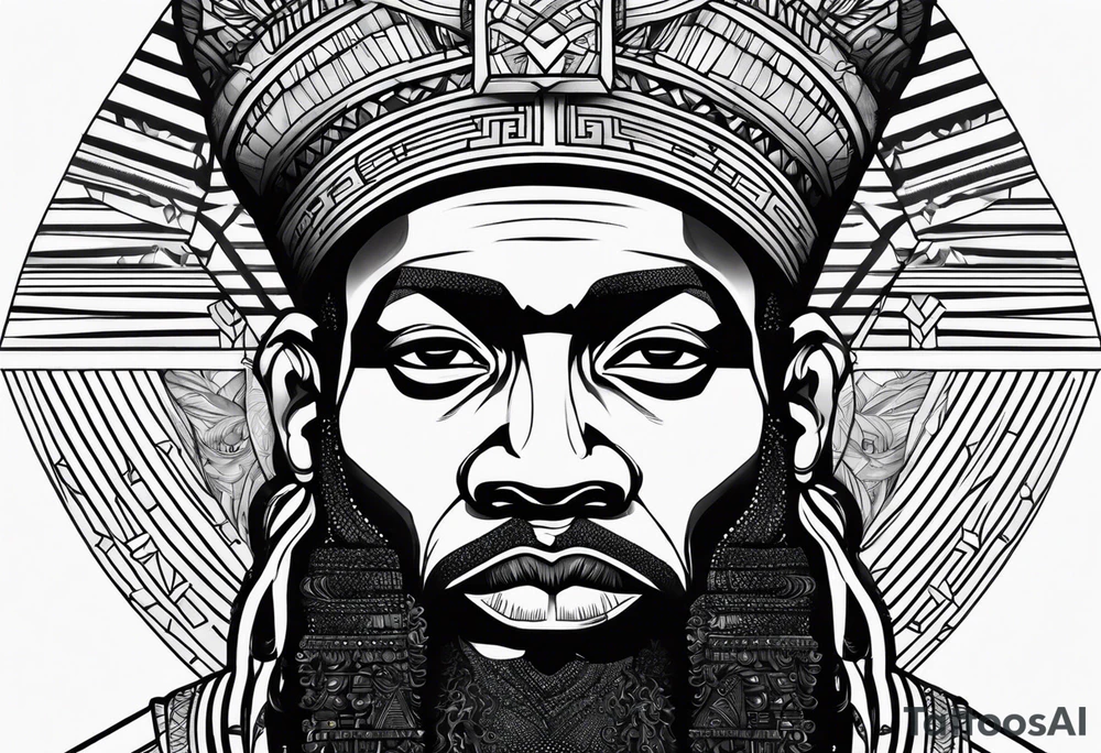 African Moses tattoo idea