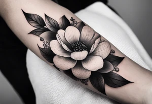 flower tattoo on arm tattoo idea