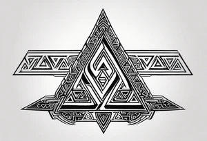 Valhalla word 
valknut sword tattoo idea
