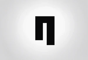 Picture of the letter I to represent oneself tattoo idea