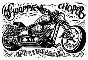 GET TO THE CHOPPER tattoo idea
