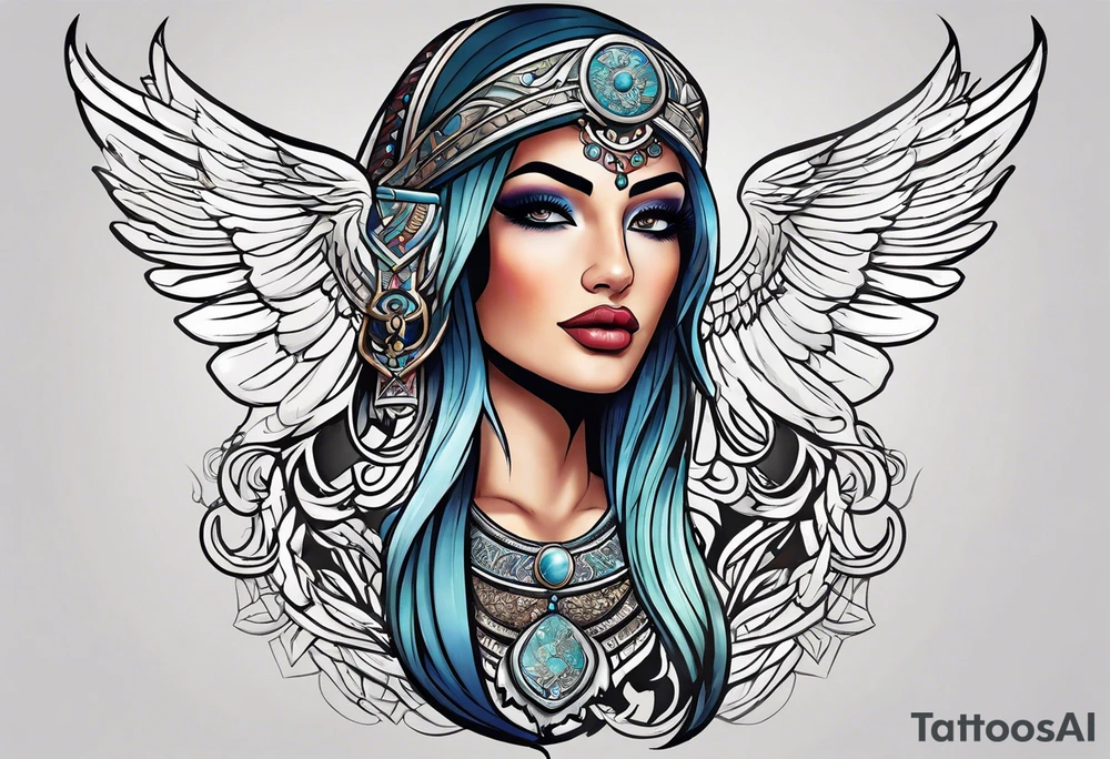 Isis Goddess Tattoo I tattoo idea
