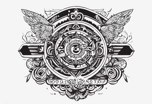 русская мифология черепа руны топоры мечи tattoo idea