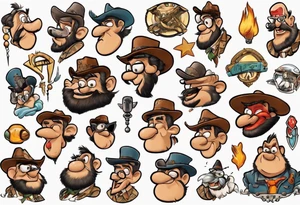 russell up! movie tattoo idea