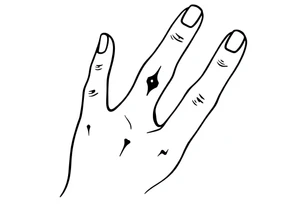 finger tattoo on the finger tattoo idea