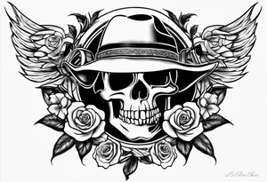Guns and roses tattoo idea