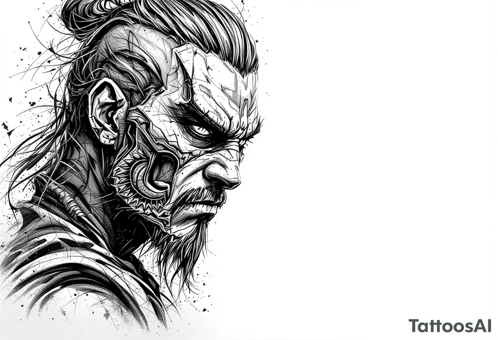 Katana tattoo idea