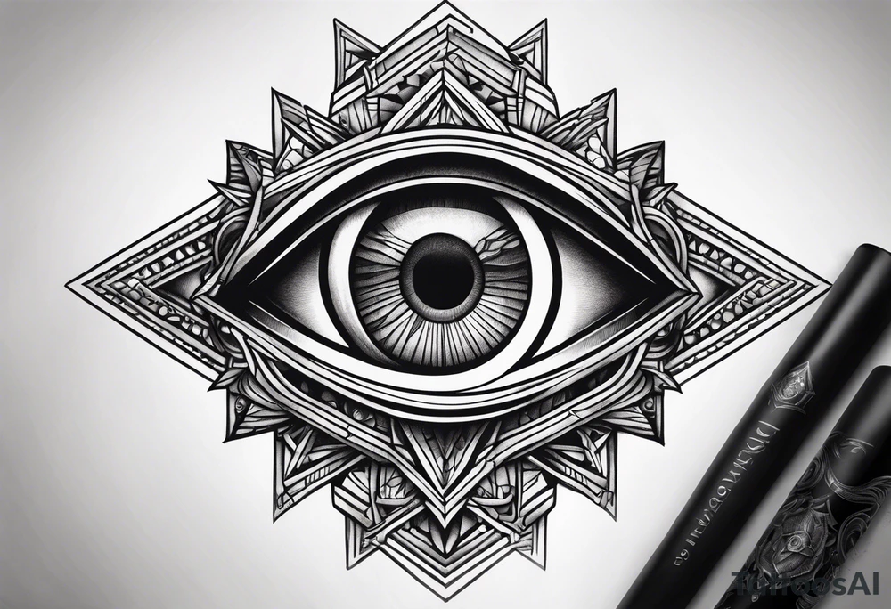 Band tool eye
on elbow tattoo idea