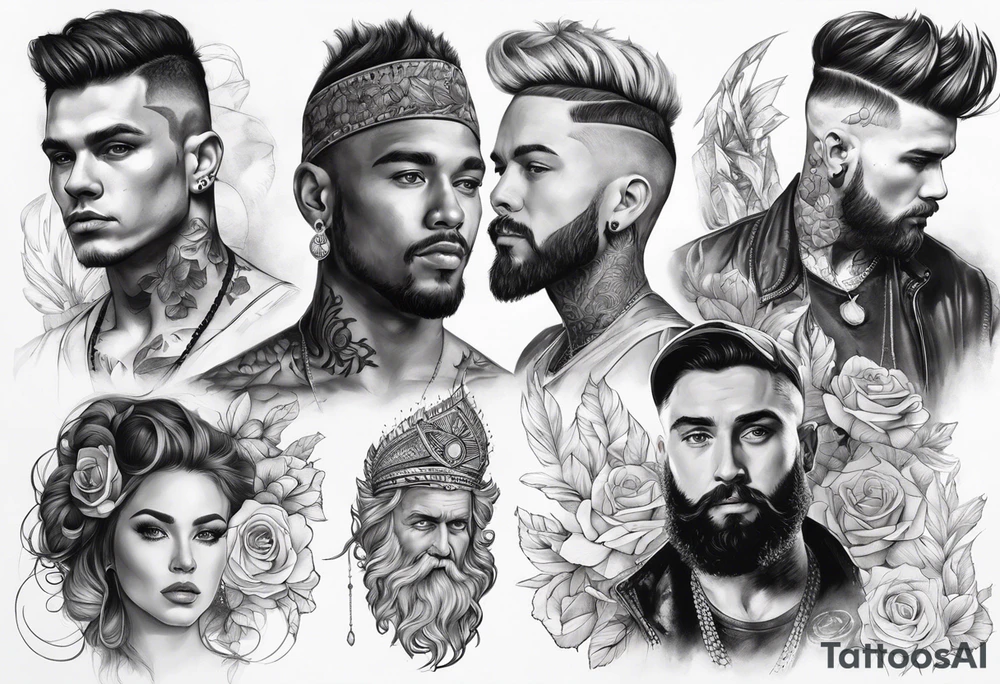 Дракон на фоне луны tattoo idea