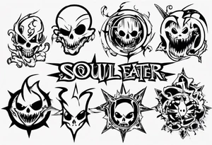 Soul eater tattoo idea