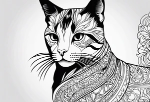 Siames cat tattoo idea