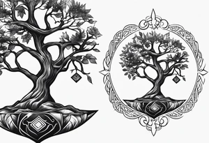 Poison tree tattoo idea