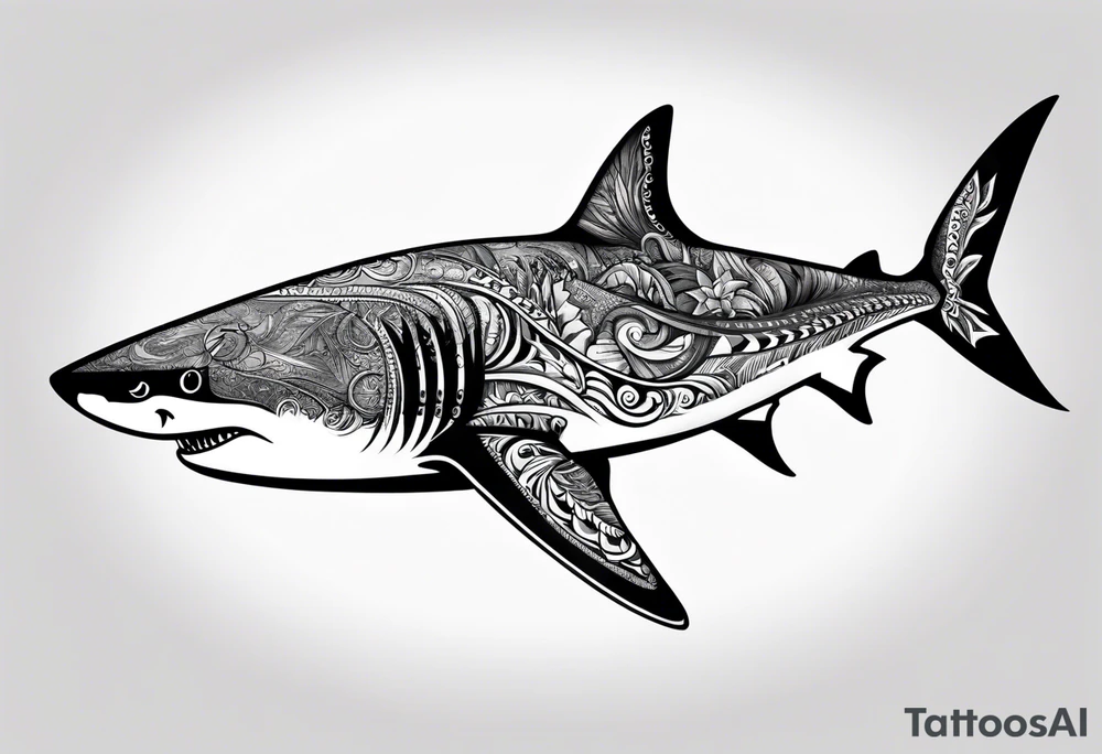 Shark tattoo idea
