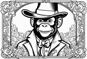 Curious George tattoo idea