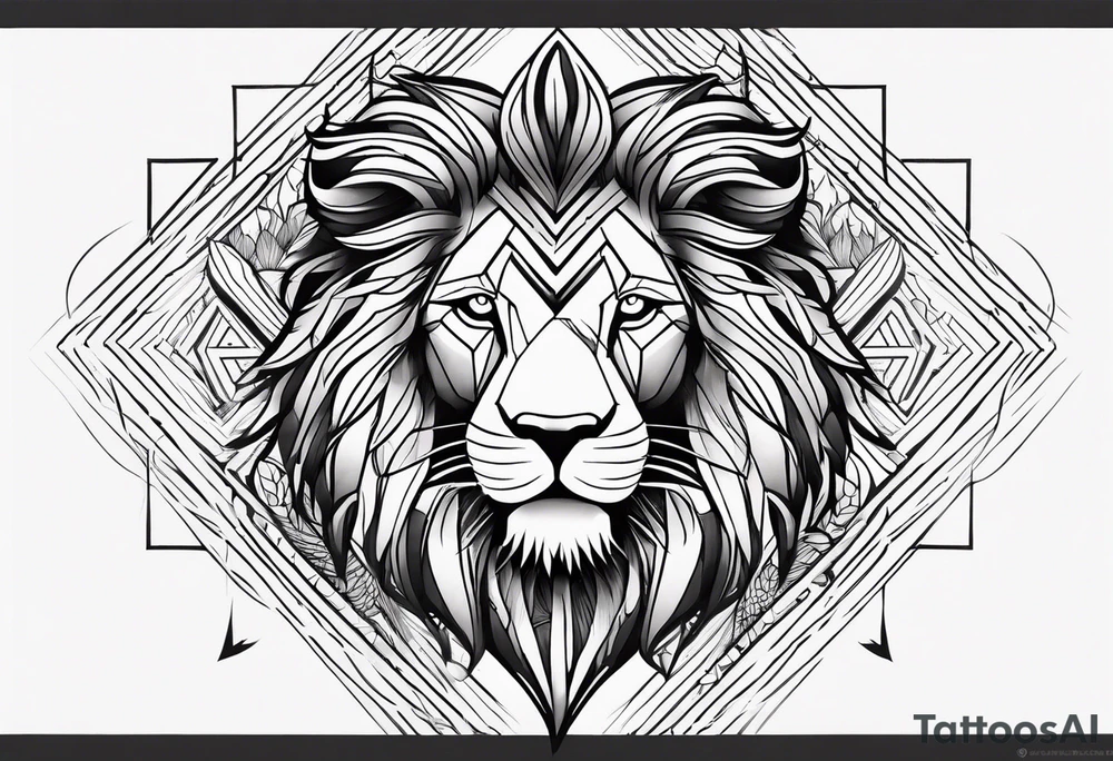 Lion eyes tattoo for forearm with a small family aspect of it, a symbol for sikhism and thorns tattoo idea